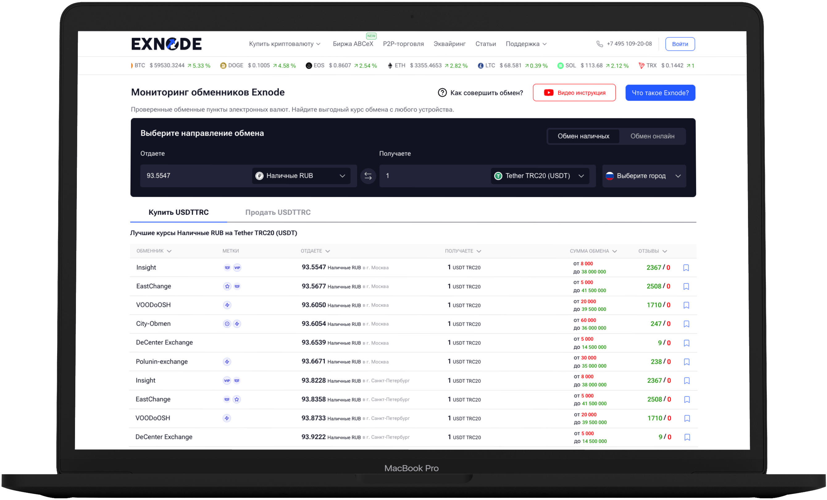 Партнерская программа Exnode